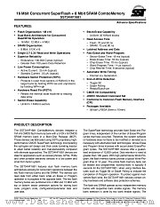 SST34HF1681 datasheet pdf Silicon Storage Technology