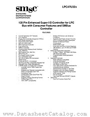 LPC47U32X datasheet pdf Standard Microsystems