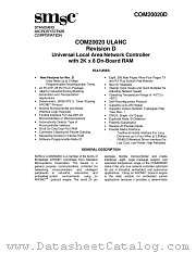 COM20020D datasheet pdf Standard Microsystems