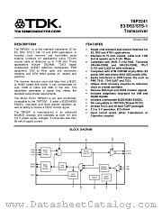 78P2241 datasheet pdf TDK Semiconductor