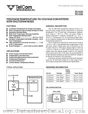 TC1024 datasheet pdf TelCom Semiconductor