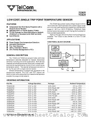 TC624 datasheet pdf TelCom Semiconductor