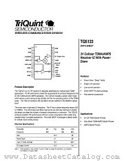 TQ5122 datasheet pdf TriQuint Semiconductor