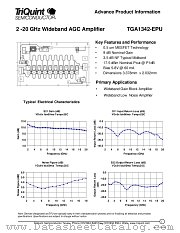 TGA1342-EPU datasheet pdf TriQuint Semiconductor