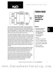 TQ9502 datasheet pdf TriQuint Semiconductor