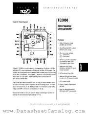 TQ2060 datasheet pdf TriQuint Semiconductor