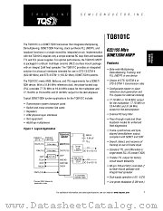 TQ8101C datasheet pdf TriQuint Semiconductor