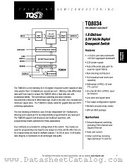 TQ8034 datasheet pdf TriQuint Semiconductor