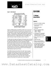 GA1086 datasheet pdf TriQuint Semiconductor