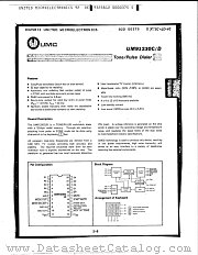 UM91230 datasheet pdf UMC