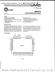 UM3217 datasheet pdf UMC
