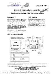 CHA5390TBF datasheet pdf United Monolithic Semiconductors