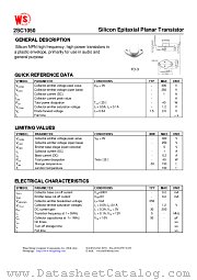 2SC1050 datasheet pdf Wing Shing Computer Components