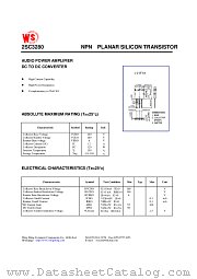 2SC3280 datasheet pdf Wing Shing Computer Components
