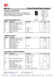 2SD1710 datasheet pdf Wing Shing Computer Components