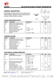 2SD820 datasheet pdf Wing Shing Computer Components