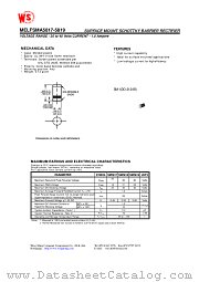 MELFSM5818 datasheet pdf Wing Shing Computer Components