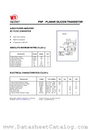 MJ15027 datasheet pdf Wing Shing Computer Components