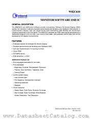 W82C610 datasheet pdf Winbond Electronics