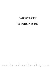 W83877ATF datasheet pdf Winbond Electronics