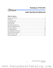 W741C200 datasheet pdf Winbond Electronics