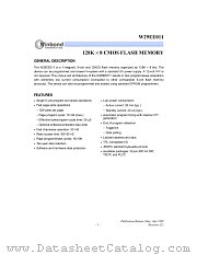 W29EE011P,T datasheet pdf Winbond Electronics