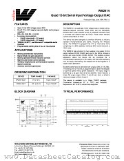 WM2614 datasheet pdf Wolfson
