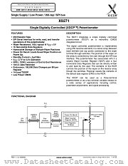 X9271 datasheet pdf Xicor