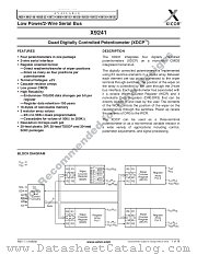 X9241 datasheet pdf Xicor