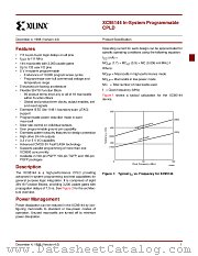 XC95144-SERIES datasheet pdf Xilinx