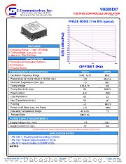 V602ME07 datasheet pdf Z communications