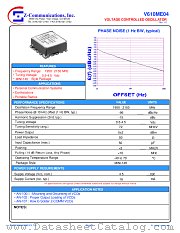 V610ME04 datasheet pdf Z communications
