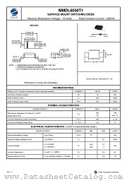MMDL6050T1 datasheet pdf Zowie Technology Corporation
