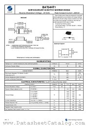 BAT54HT1 datasheet pdf Zowie Technology Corporation