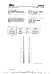 ADS7616A4A-7 datasheet pdf A-DATA