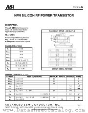 CBSL6 datasheet pdf Advanced Semiconductor