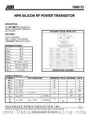 FMB175 datasheet pdf Advanced Semiconductor