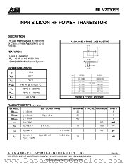MLN2030SS datasheet pdf Advanced Semiconductor