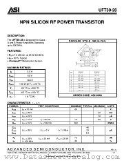 UFT30-28 datasheet pdf Advanced Semiconductor