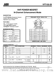 VFT150-28 datasheet pdf Advanced Semiconductor