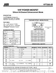 VFT300-28 datasheet pdf Advanced Semiconductor