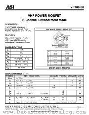 VFT80-28 datasheet pdf Advanced Semiconductor