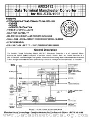 ARX2412 datasheet pdf Aeroflex Circuit Technology