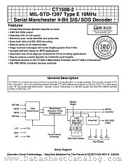 CT1508-2 datasheet pdf Aeroflex Circuit Technology