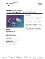 5833P datasheet pdf Agere Systems