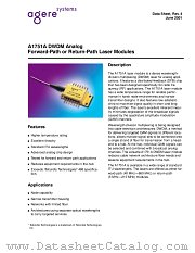 A1751A datasheet pdf Agere Systems