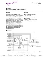 LCK4801 datasheet pdf Agere Systems