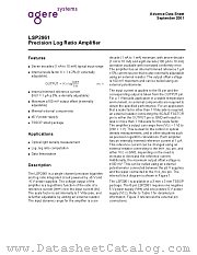LSP2961 datasheet pdf Agere Systems