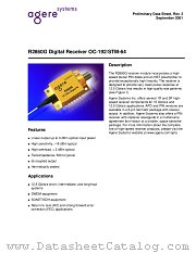 R2860G datasheet pdf Agere Systems