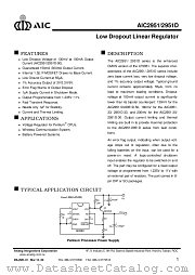 AIC2951-33CS datasheet pdf Analog Integrations Corporation